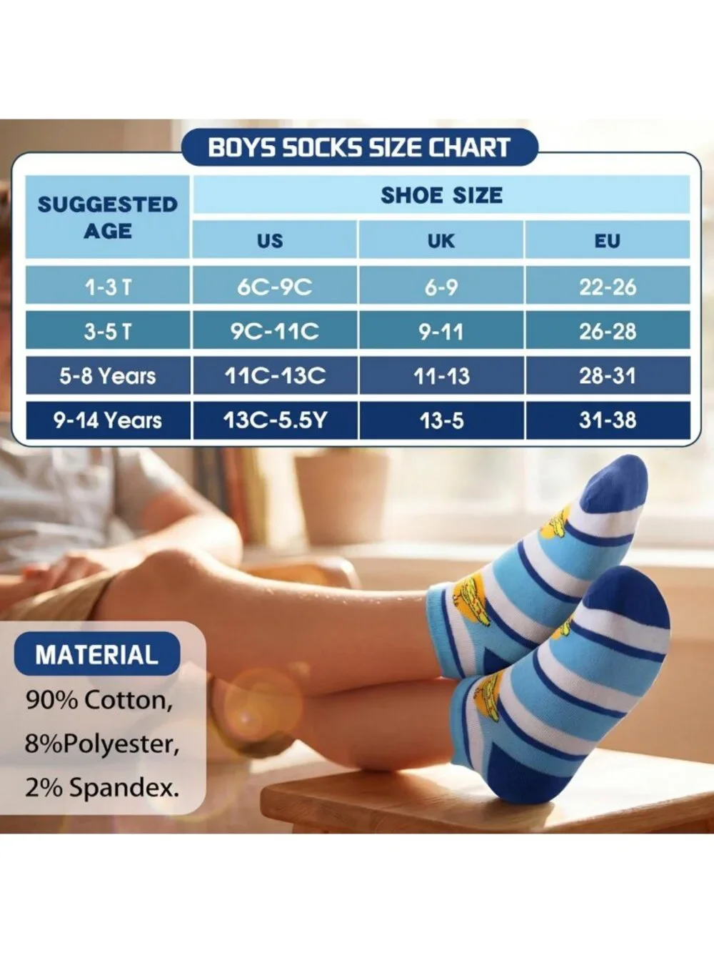 Cute Cartoon Kids Ankle Socks - No Show Low Cut, Funny Cotton, 6 Pairs